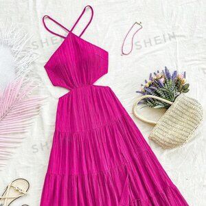 Pink summer dress